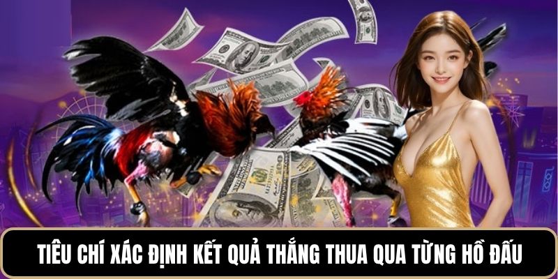 Tiêu chí xác định kết quả thắng thua qua từng hồ đấu